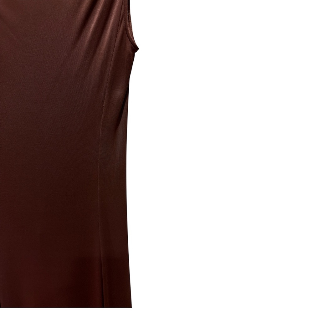 Vintage Cerruti Arte 1881 Chocolate Slip Dress - Picture 5 of 5